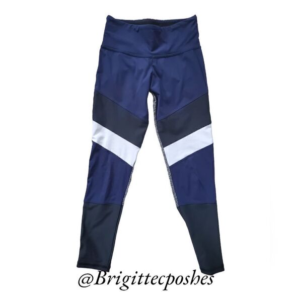 FLYWHEEL Blue/Black/White/Grey Leggings - Picture 2 of 6